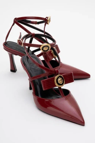 Prologue Shoes Peal Pointed Toe Pump In Burgundy