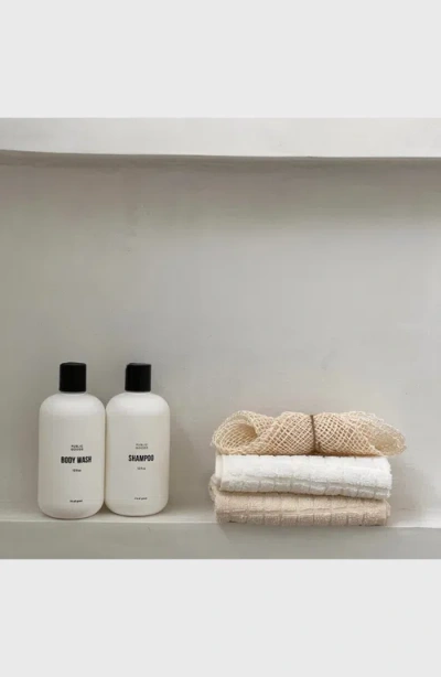 Public Goods Shower Essentials Set In White