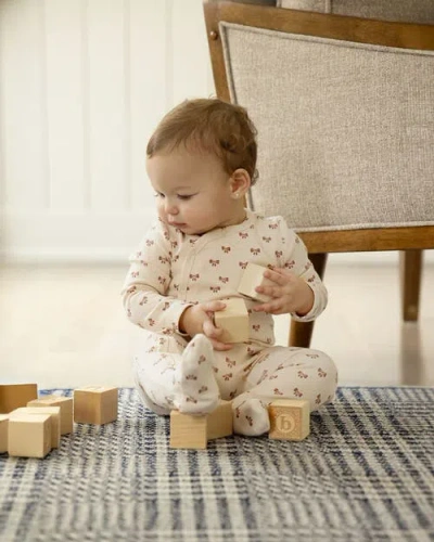 Minimoi Kids Cotton Rich Side-snap Footie In Multi