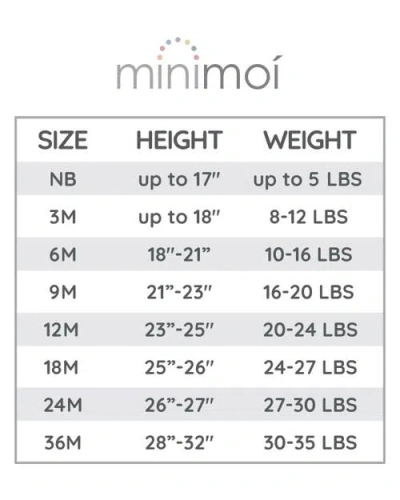 Minimoi Kids Cotton Rich Side-snap Footie In Multi