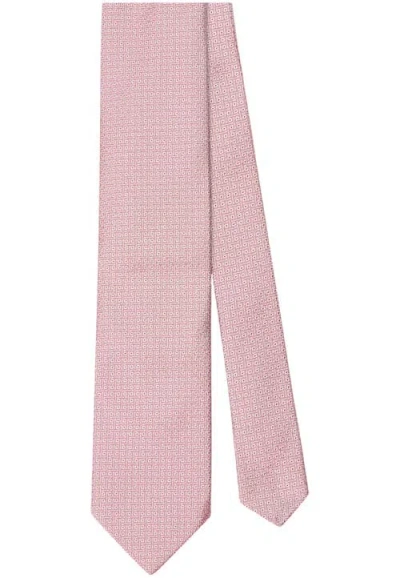 Robert Talbott Robert Ceremonial Weave Best Of Class Necktie In Pink