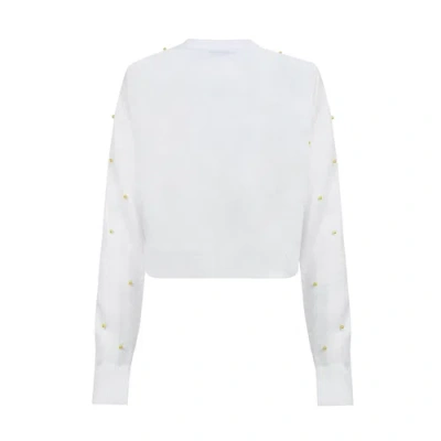 Lediel Bethel Cardigan In White