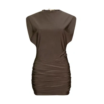 Lediel Mocca Dress In Brown