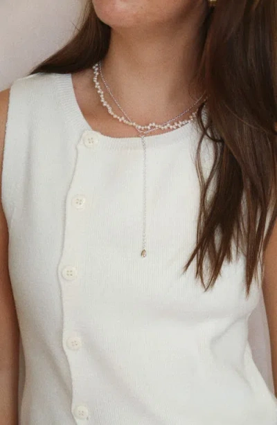 Joiana Jewelry Rolo Lariat Drop Necklace