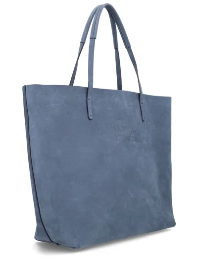 Vivienne Westwood Bag "study" In Blue