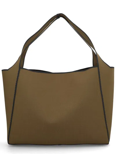 Stella Mccartney Versatile Tote Bag Dual Handles In Brown