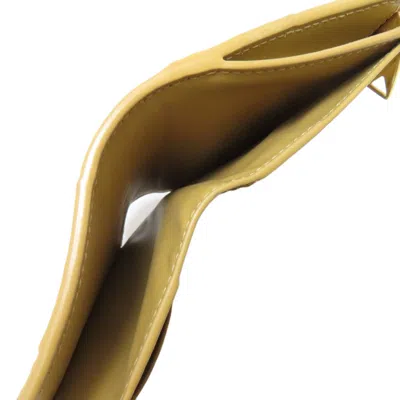 Pre-owned Bottega Veneta Brown White Leather Wallet (bi-fold) () In Multi