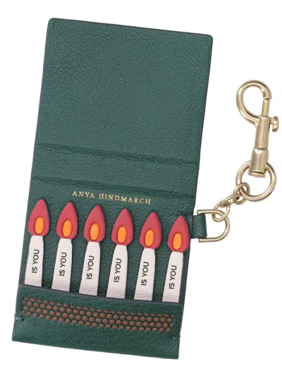 Anya Hindmarch Keychains In Green