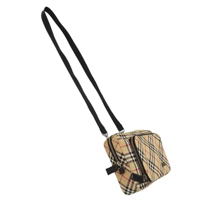 Pre-owned Burberry Blue Label Beige Canvas Fanny Pack Shoulder Bag () In Sand