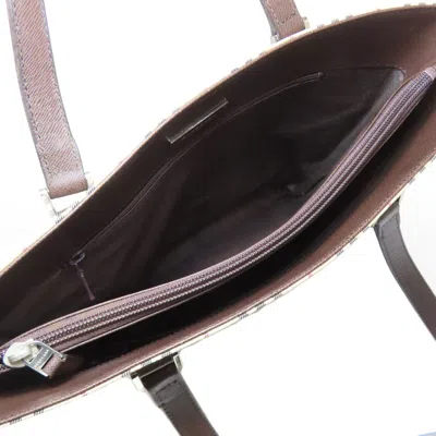 Pre-owned Burberry Brown Canvas Tote Bag ()