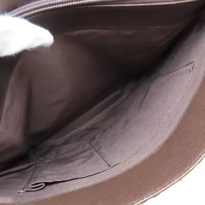 Pre-owned Burberry Brown Canvas Tote Bag ()