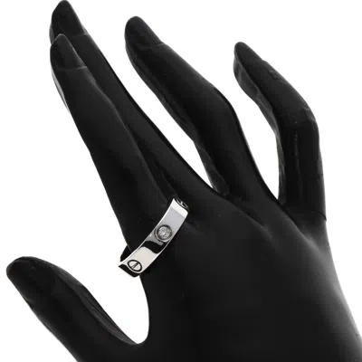 Pre-owned Cartier Love White Gold White Gold (18k) Band Ring ()