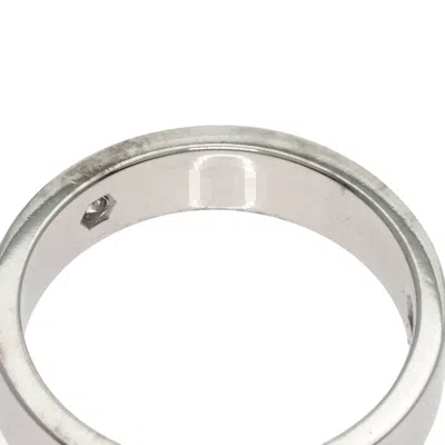 Pre-owned Cartier Love White Gold White Gold (18k) Band Ring ()