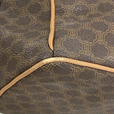 Pre-owned Celine Brown Pvc Backpack ()