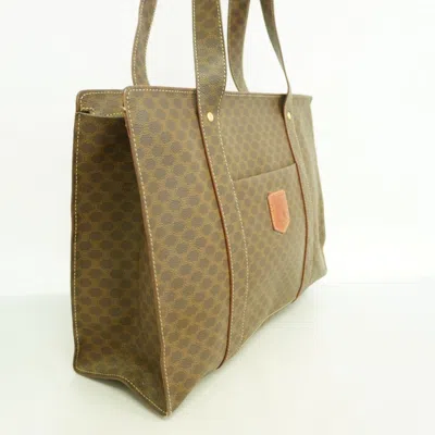 Pre-owned Celine Brown Pvc Tote Bag ()