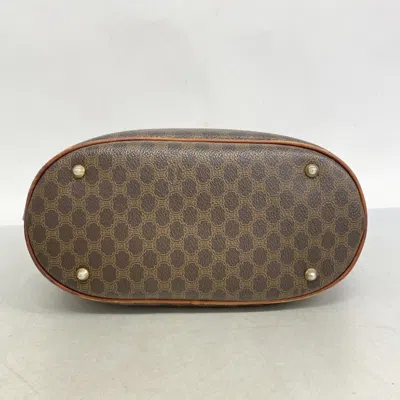 Pre-owned Celine Brown Pvc Tote Bag ()