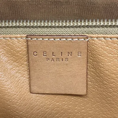 Pre-owned Celine Brown Pvc Tote Bag ()