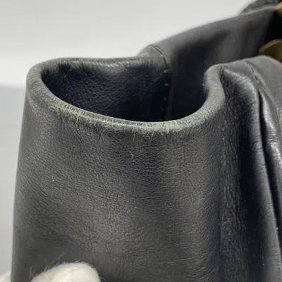 Pre-owned Chanel Black Leather Tote Bag ()