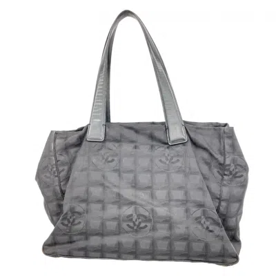 Pre-owned Chanel Black Nylon Tote Bag ()