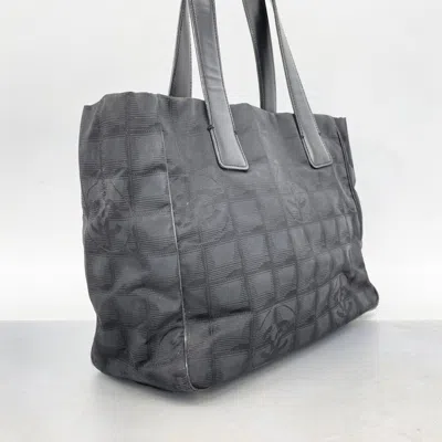 Pre-owned Chanel Black Nylon Tote Bag ()