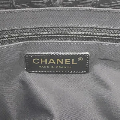 Pre-owned Chanel Black Nylon Tote Bag ()