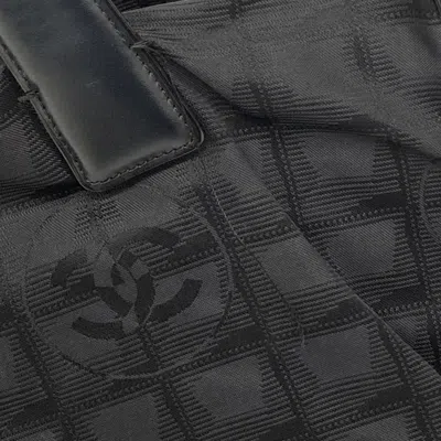 Pre-owned Chanel Black Nylon Tote Bag ()