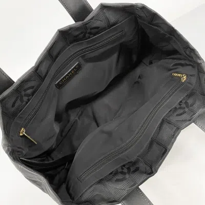 Pre-owned Chanel Black Nylon Tote Bag ()