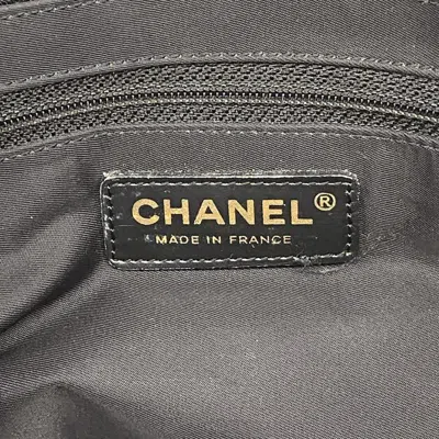 Pre-owned Chanel Black Nylon Tote Bag ()