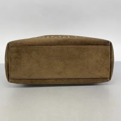 Pre-owned Chanel Brown Suede Shoulder Bag ()