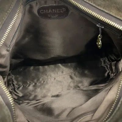 Pre-owned Chanel Brown Suede Shoulder Bag ()