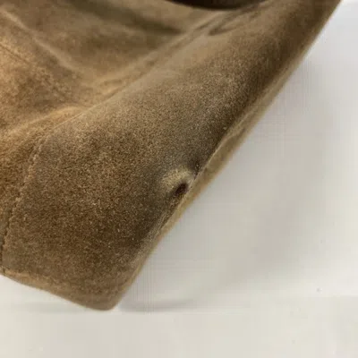 Pre-owned Chanel Brown Suede Shoulder Bag ()