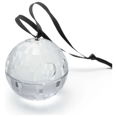 Swarovski Star Wars Death Star Ornament In Transparent