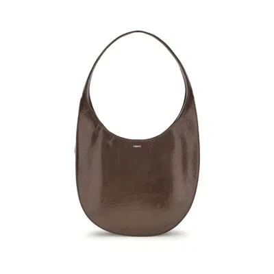 Coperni Brown Calf Leather Bos Taurus Shoulder Women's Bag In Brown