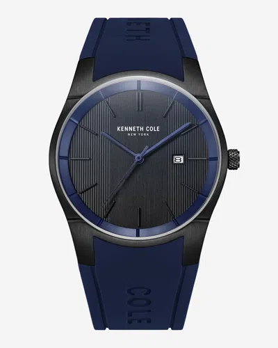 Kenneth Cole Modern Classic Strap Watch In Blue