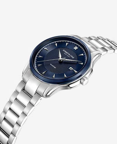 Kenneth Cole Genuine Diamond Strap Watch In Metallic