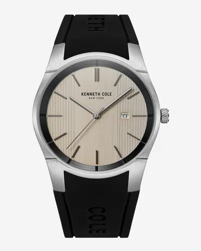 Kenneth Cole Modern Classic Strap Watch In Black