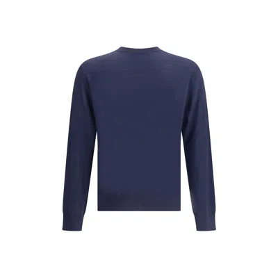 Dsquared2 Dsquared² Blue Fleece Wool Men's Sweatshirt In Blue