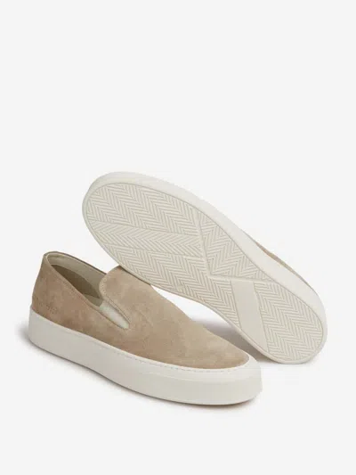 Common Projects Suede Slip-on Sneakers In Neutral