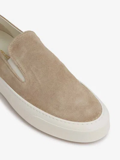 Common Projects Suede Slip-on Sneakers In Neutral