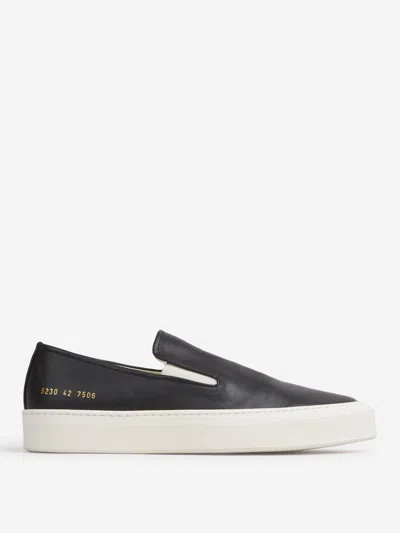 Common Projects Sneakers Slip-on In Black
