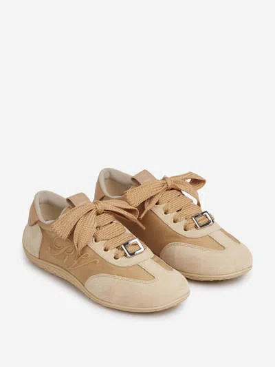 Roger Vivier Sneakers Viv Low In Brown