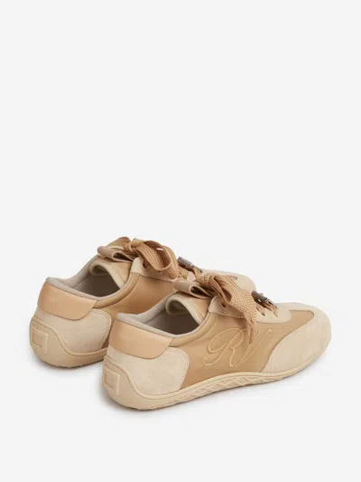 Roger Vivier Sneakers Viv Low In Brown