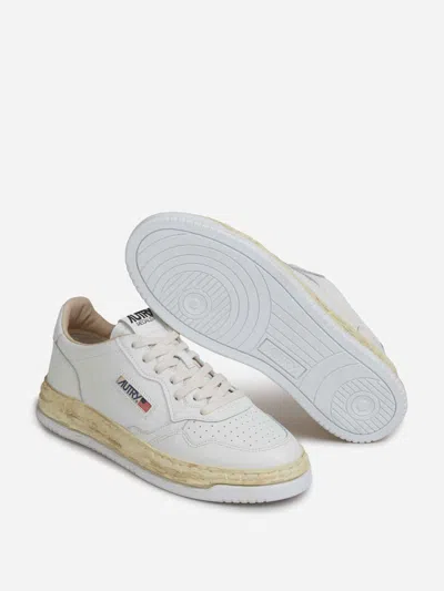 Autry X Maison Mihara Yasuhiro Sneakers Supervint Low In White