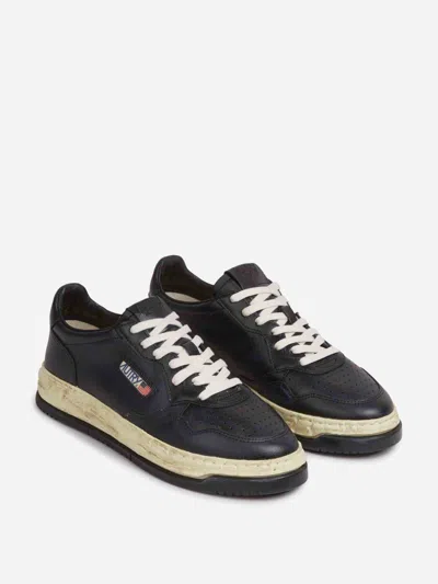 Autry X Maison Mihara Yasuhiro Sneakers Supervint Low In Black