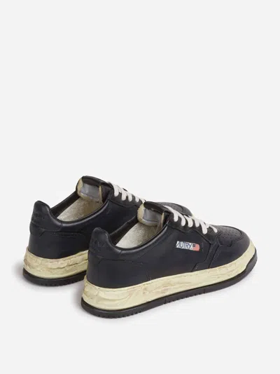 Autry X Maison Mihara Yasuhiro Sneakers Supervint Low In Black