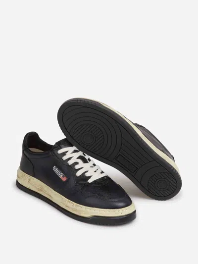 Autry X Maison Mihara Yasuhiro Sneakers Supervint Low In Black
