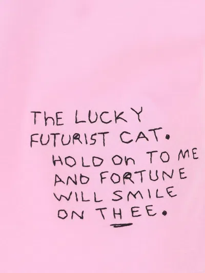 Loewe X Louis Wain Futurist Cats Cotton-blend T-shirt In Pink