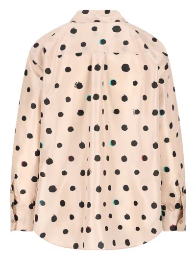 Fendi Silk Shirt In Pink