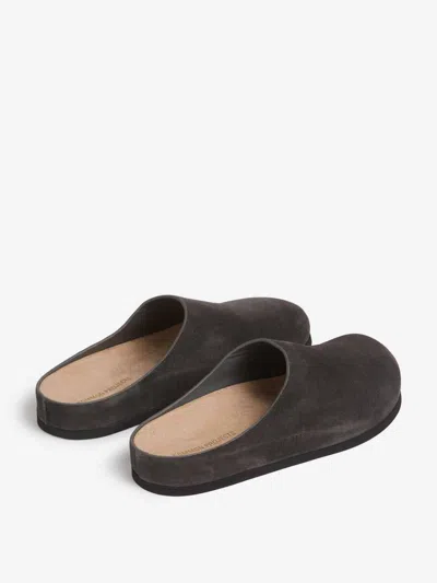 Common Projects Suede Clog Clogs In Black