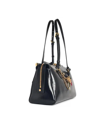 Dolce & Gabbana 'victory' Black Leather Handbag In Black